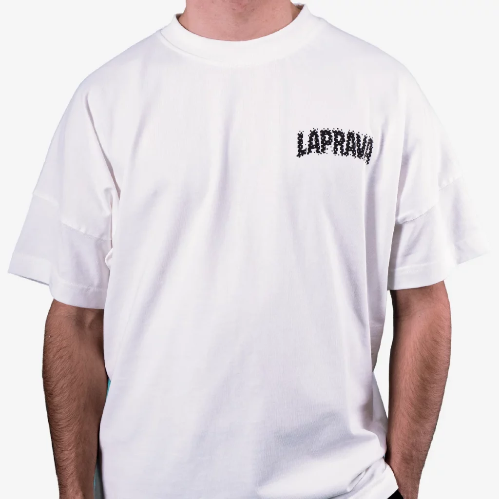 Photo T-Shirt La Prava Pixel Blanc
